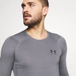 Under Armour HEATGEAR ARMOUR - Bluzka Z Długim Rękawem - Carbon Heather -Under Armour shop 000cfaad347e4776b798a26fb9e43287 scaled