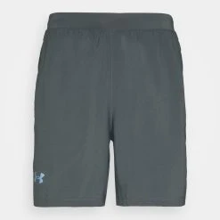 Under Armour LAUNCH 2-IN-1 SHORT - Krótkie Spodenki Sportowe - Grey