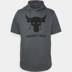 Under Armour ROCK TERRY - T-shirt Z Nadrukiem - Pitch Gray/black 4 Under Armour ROCK TERRY - T-shirt Z Nadrukiem - Pitch Gray/black -Under Armour shop 00f3f783eae5431a886adcb4bf62baf8 scaled