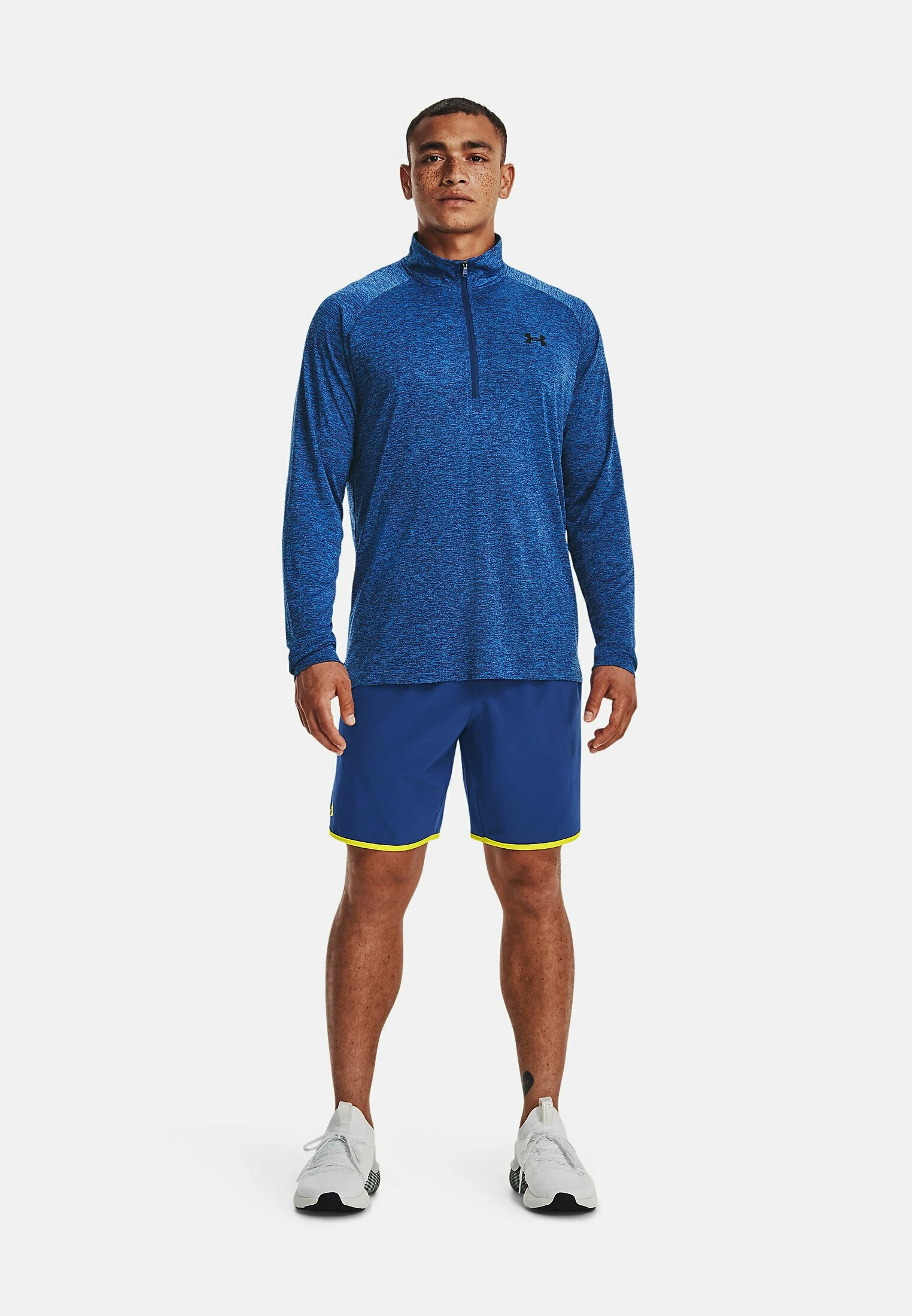 TECH ZIP - Bluzka z długim rękawem - blue mirage Under Armour TECH ZIP - Bluzka Z Długim Rękawem - Blue Mirage -Under Armour shop 01df57e8cfc44bfe970dd6bdf9fd80d2