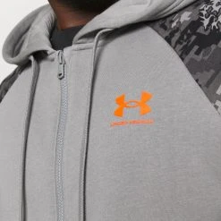 Under Armour RIVAL CAMO SCRIPT - Bluza Rozpinana - Grey -Under Armour shop 03964575eeda45acb4fa0ada485e7693 scaled