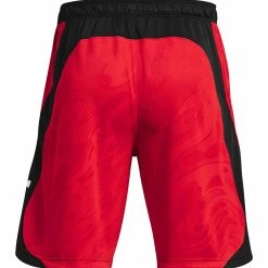 Under Armour HEATWAVE HOOPS - Krótkie Spodenki Sportowe - Red -Under Armour shop 06f704f24ccd4f25aa7d8f666aee5740