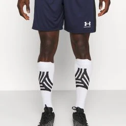 Under Armour CHALLENGER - Krótkie Spodenki Sportowe - Midnight Navy/white