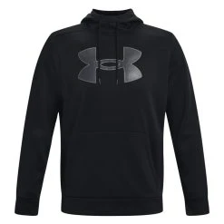 Under Armour BIG LOGO H - Bluza Z Kapturem - Schwarz