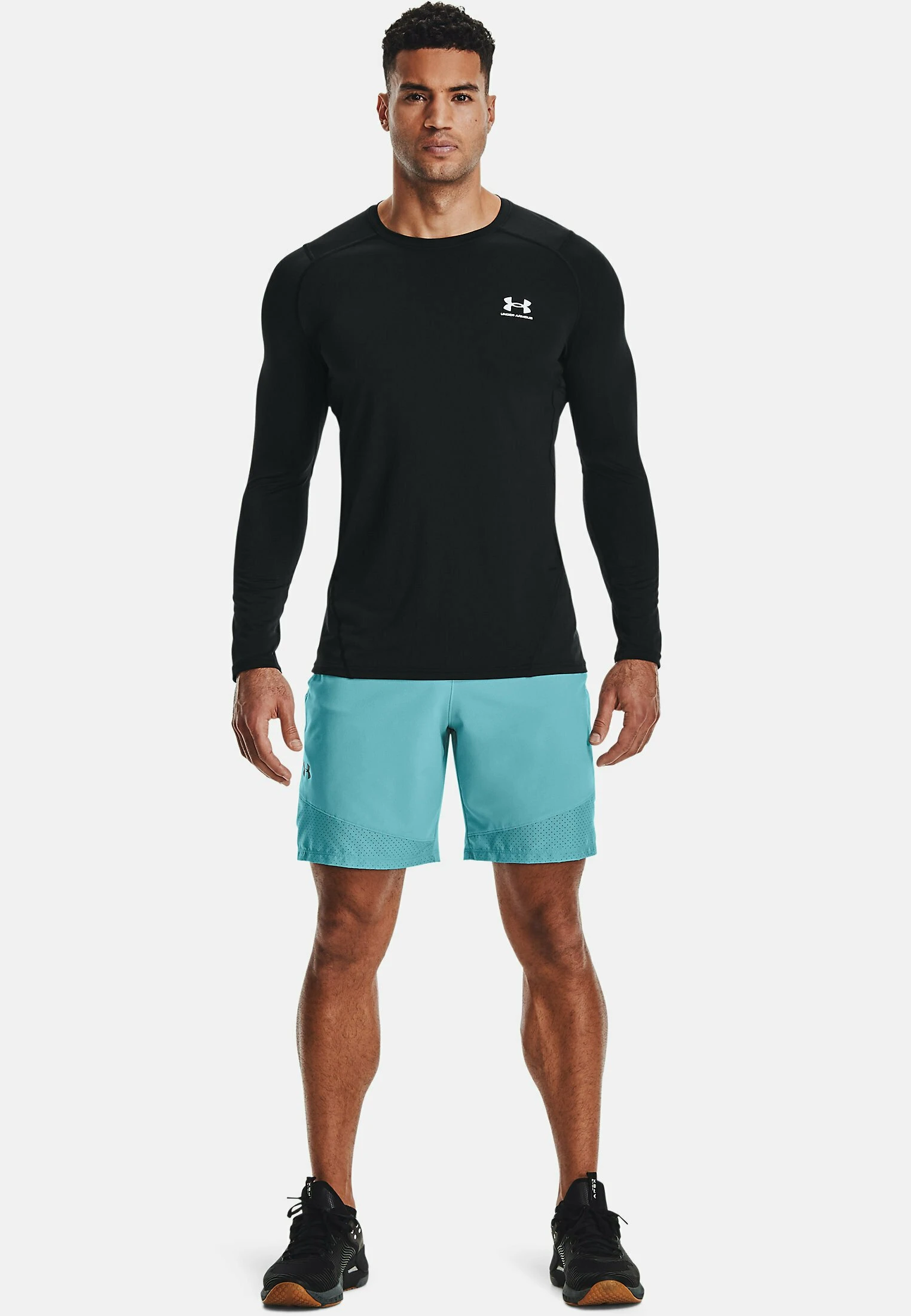 HG FITTED LS - Bluzka z długim rękawem - black Under Armour HG FITTED LS - Bluzka Z Długim Rękawem - Black -Under Armour shop 0915a673a1e5461d964ed6fdb1de1477