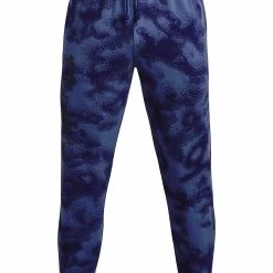 Under Armour WARMUP BOTTOMS RIVAL NOVELTY - Spodnie Treningowe - Sonar Blue -Under Armour shop 096442b9aee34d00844db66a4451fb42