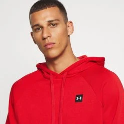Under Armour RIVAL HOODIE - Bluza Z Kapturem - Red -Under Armour shop 0b353bbd43e94aa9a869fe1041408696 scaled