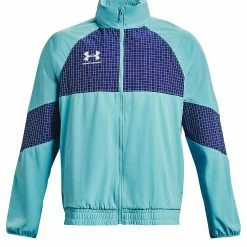 Under Armour WARMUP TOPS UA ACCELERATE - Kurtka Sportowa - Glacier Blue -Under Armour shop 0ded245e7edf402d9522ead90ad76311
