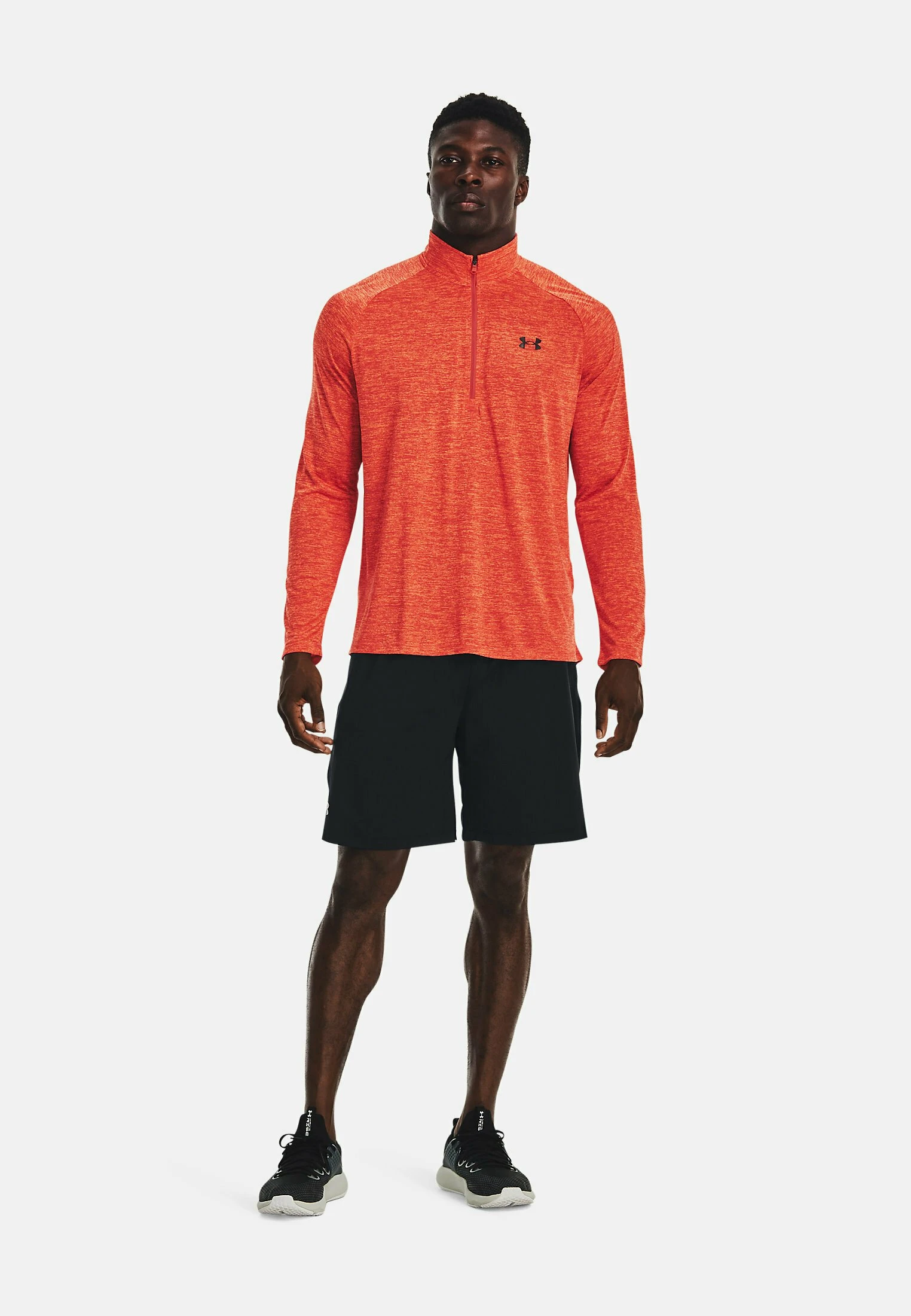 Under Armour TECH ZIP - Bluzka Z Długim Rękawem - After Burn 2 Under Armour TECH ZIP - Bluzka Z Długim Rękawem - After Burn - obrazek 2