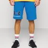 Under Armour RIVAL GRAPHIC SHORT - Krótkie Spodenki Sportowe - Victory Blue/white
