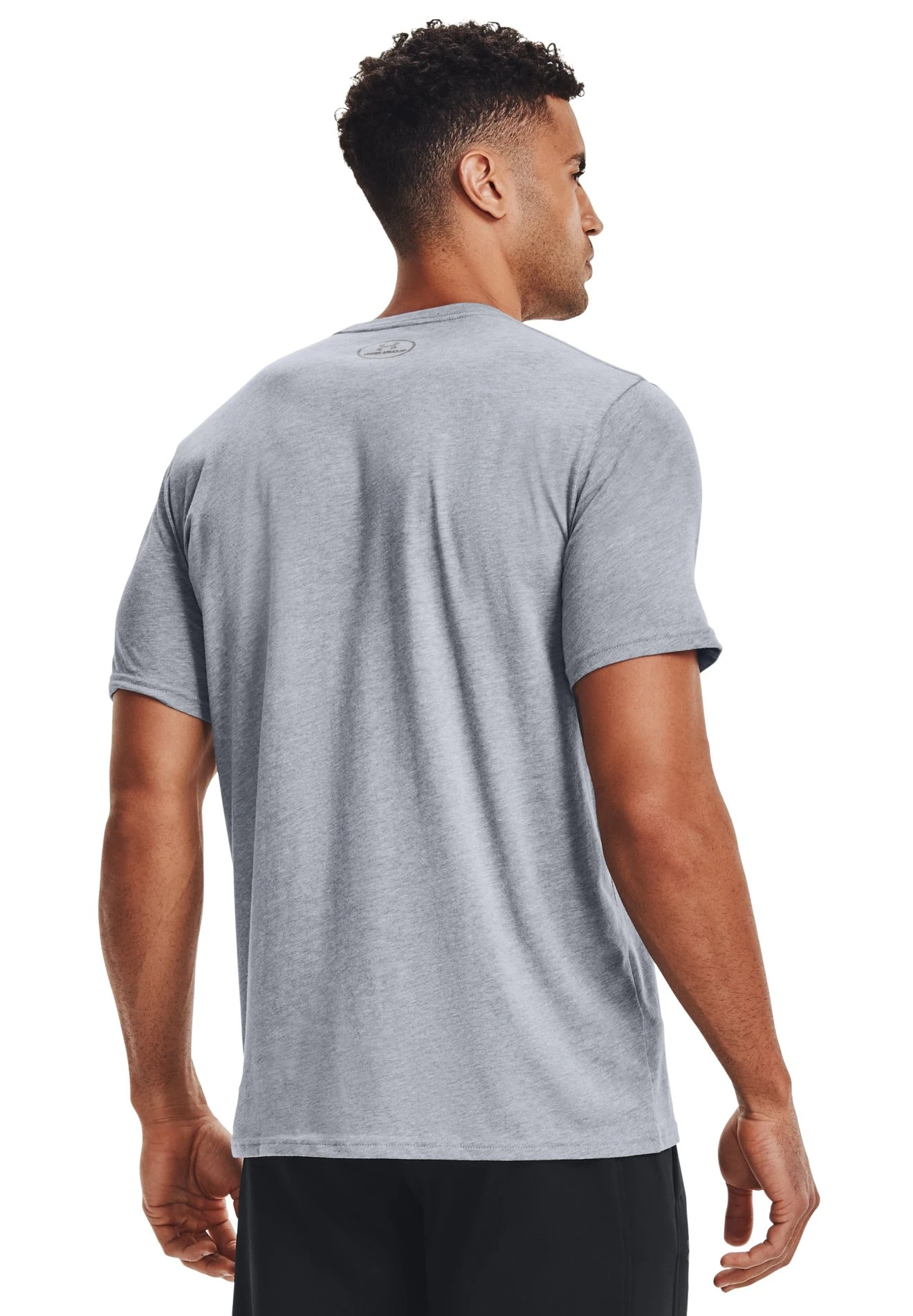 Under Armour BOXED STYLE - T-shirt Z Nadrukiem - Grey 3 Under Armour BOXED STYLE - T-shirt Z Nadrukiem - Grey - obrazek 3