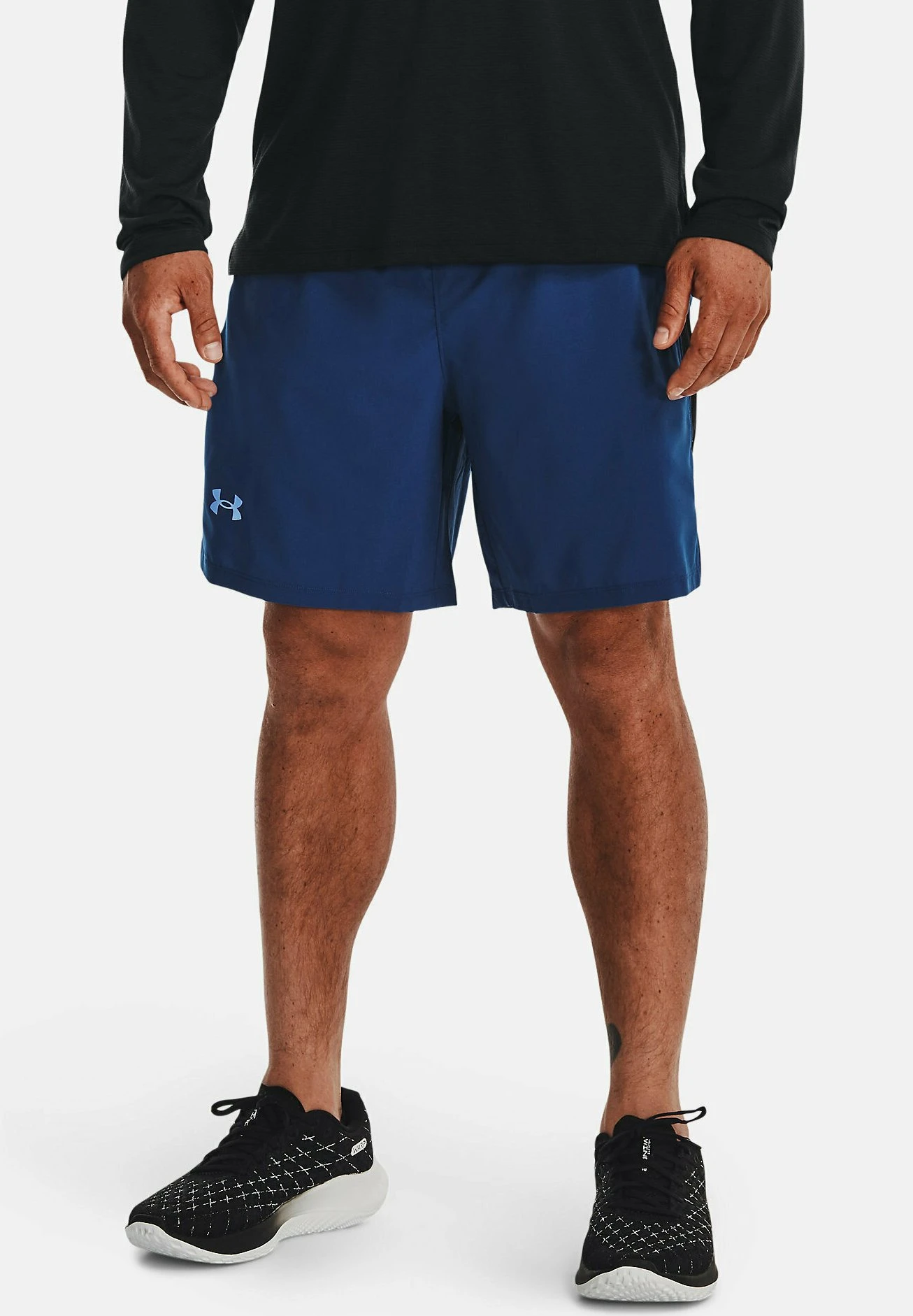 LAUNCH - Krótkie spodenki sportowe - blue mirage Under Armour LAUNCH - Krótkie Spodenki Sportowe - Blue Mirage -Under Armour shop 11b46173a5bc4fb3a812f1eb68d16484