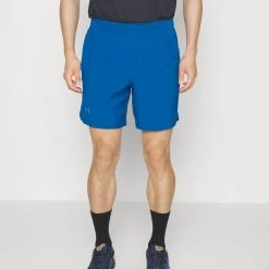 Under Armour LAUNCH 2-IN-1 SHORT - Krótkie Spodenki Sportowe - Varsity Blue/blizzard/