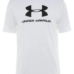 Under Armour STYLE LOGO - T-shirt Z Nadrukiem - White/black 4 Under Armour STYLE LOGO - T-shirt Z Nadrukiem - White/black -Under Armour shop 1457725fff0f43b9a46abcccb232d5d0