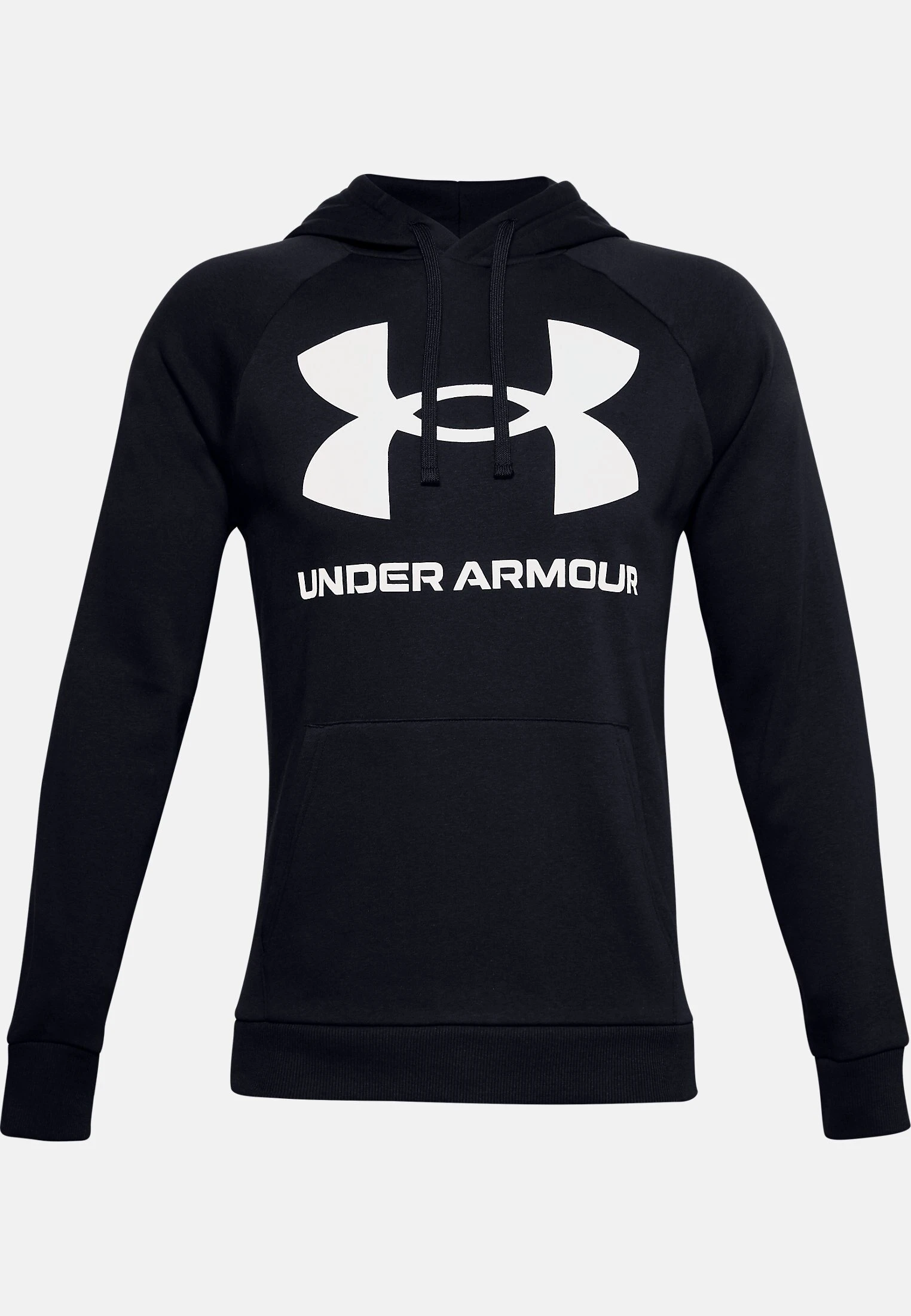 RIVAL BIG HD - Bluza z kapturem - black Under Armour RIVAL BIG HD - Bluza Z Kapturem - Black -Under Armour shop 14afab144d2945bbbdcf99130f7fa831