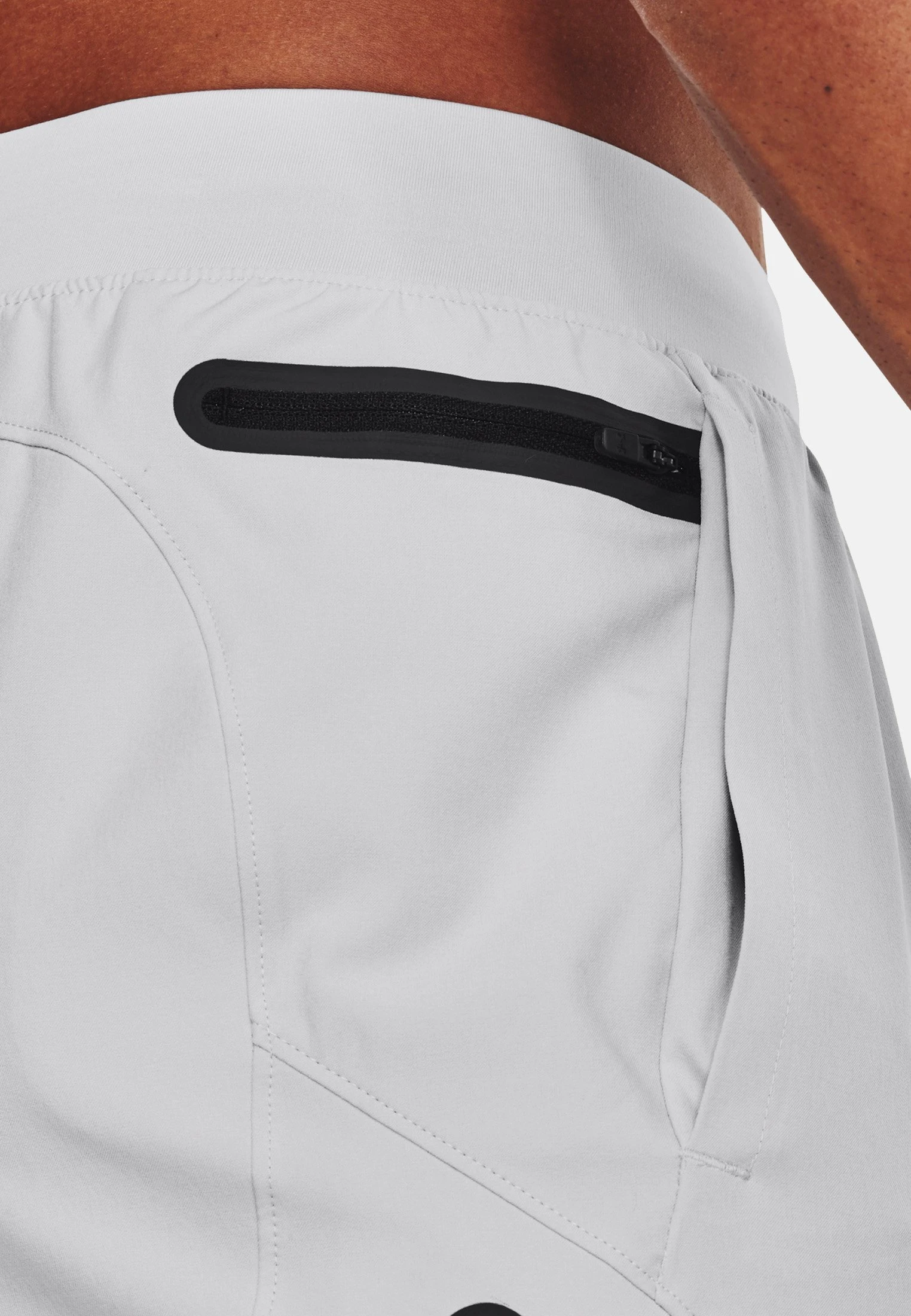 Under Armour UNSTOPPABLE PANTS - Spodnie Treningowe - Halo Gray / / Black 7 Under Armour UNSTOPPABLE PANTS - Spodnie Treningowe - Halo Gray / / Black - obrazek 7