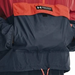 Under Armour UA RUSH WOVEN - Wiatrówka - Downpour Gray -Under Armour shop 18378b3c0cd7494f84baf9b930288672