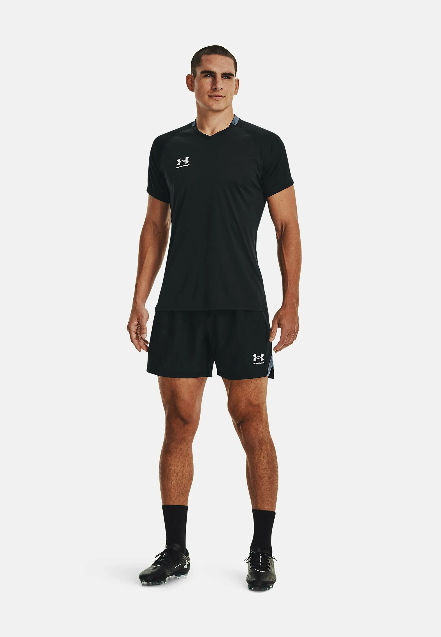 ACCELERATE - Krótkie spodenki sportowe - black Under Armour ACCELERATE - Krótkie Spodenki Sportowe - Black -Under Armour shop 190f24755f2748bc83e957b20403a6d5