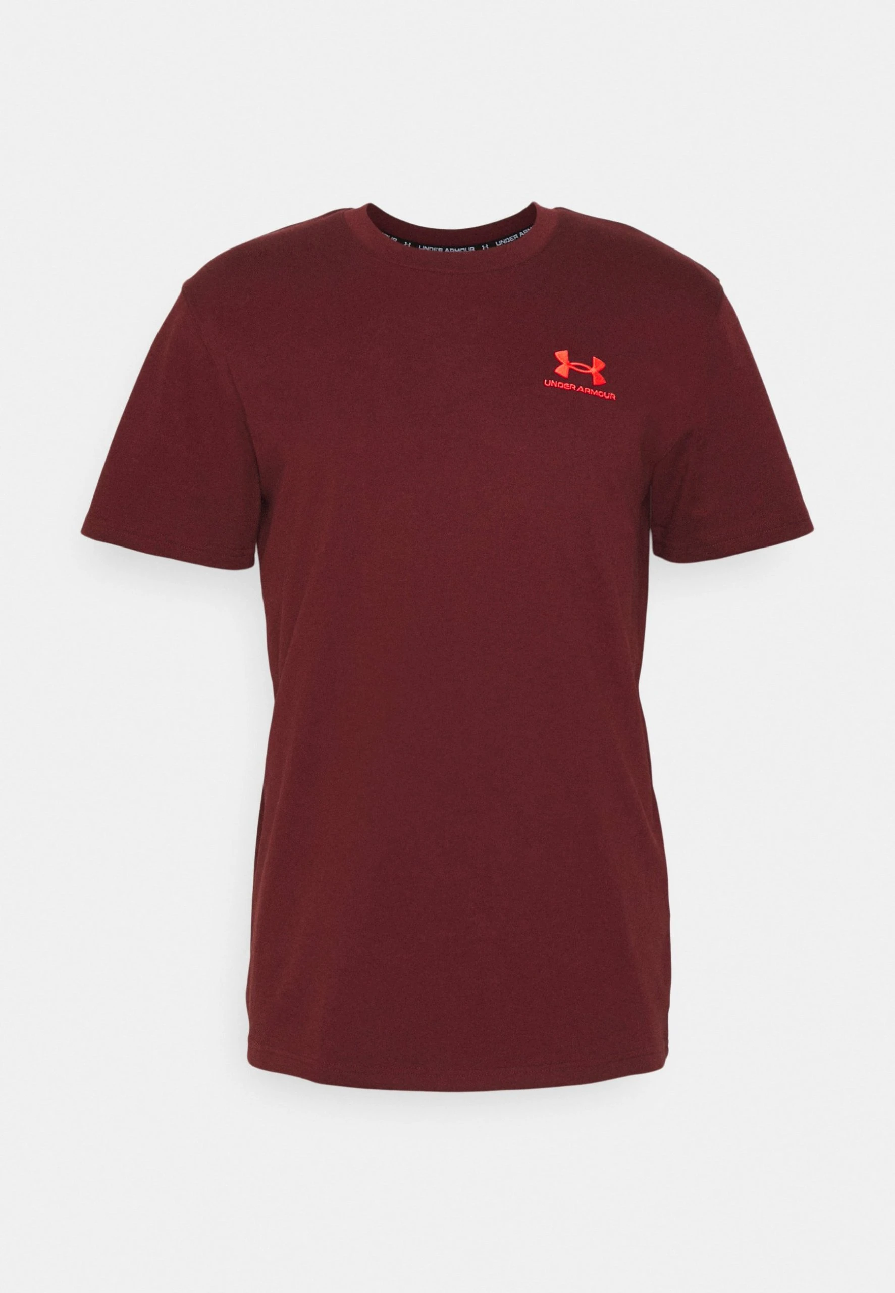 LOGO HEAVYWEIGHT - T-shirt basic - chestnut red/radio red Under Armour LOGO HEAVYWEIGHT - T-shirt Basic - Chestnut Red/radio Red -Under Armour shop 19643bad2bee40ee831db809b860d5b3 scaled