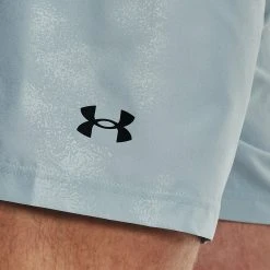 Under Armour EMBOSS - Krótkie Spodenki Sportowe - Harbor Blue -Under Armour shop 1a3ac3f08beb4a358e2840e907c4b979