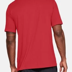 Under Armour SPORTSTYLE LC SS - T-shirt Basic - Red 3 Under Armour SPORTSTYLE LC SS - T-shirt Basic - Red -Under Armour shop 1a83e28a38e743cc9674884385378e8c