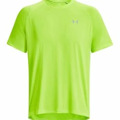 Under Armour TECH REFLECTIVE - Koszulka Sportowa - Lime Surge -Under Armour shop 1bbfdd94e0934adab3ba5ef4422ad1c9
