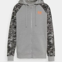 Under Armour RIVAL CAMO SCRIPT - Bluza Rozpinana - Grey -Under Armour shop 1c8b31a81a984c089bcd7aecc69a7ef8 scaled