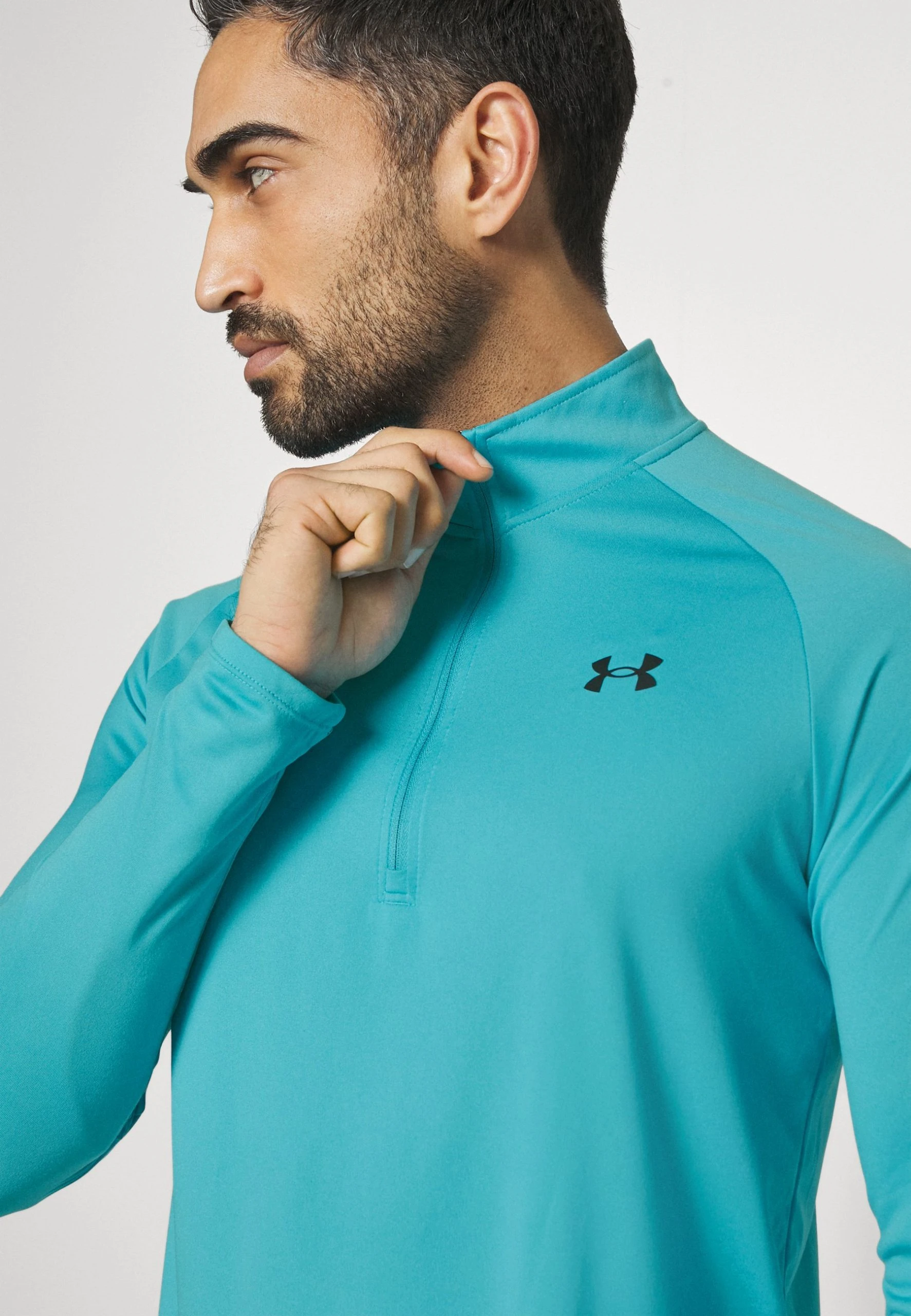 TECH ZIP - Bluzka z długim rękawem - glacier blue/black Under Armour TECH ZIP - Bluzka Z Długim Rękawem - Glacier Blue/black -Under Armour shop 1f874201a4314cbaa20710ac85874b9f scaled
