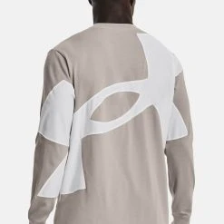 Under Armour JOURNEY - Bluzka Z Długim Rękawem - Ghost Gray -Under Armour shop 211017ddadf940139e3cffaa73320d47