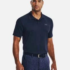 Under Armour SHORT-SLEEVE UA PERFORMANCE 3.0 - Koszulka Polo - Midnight Navy