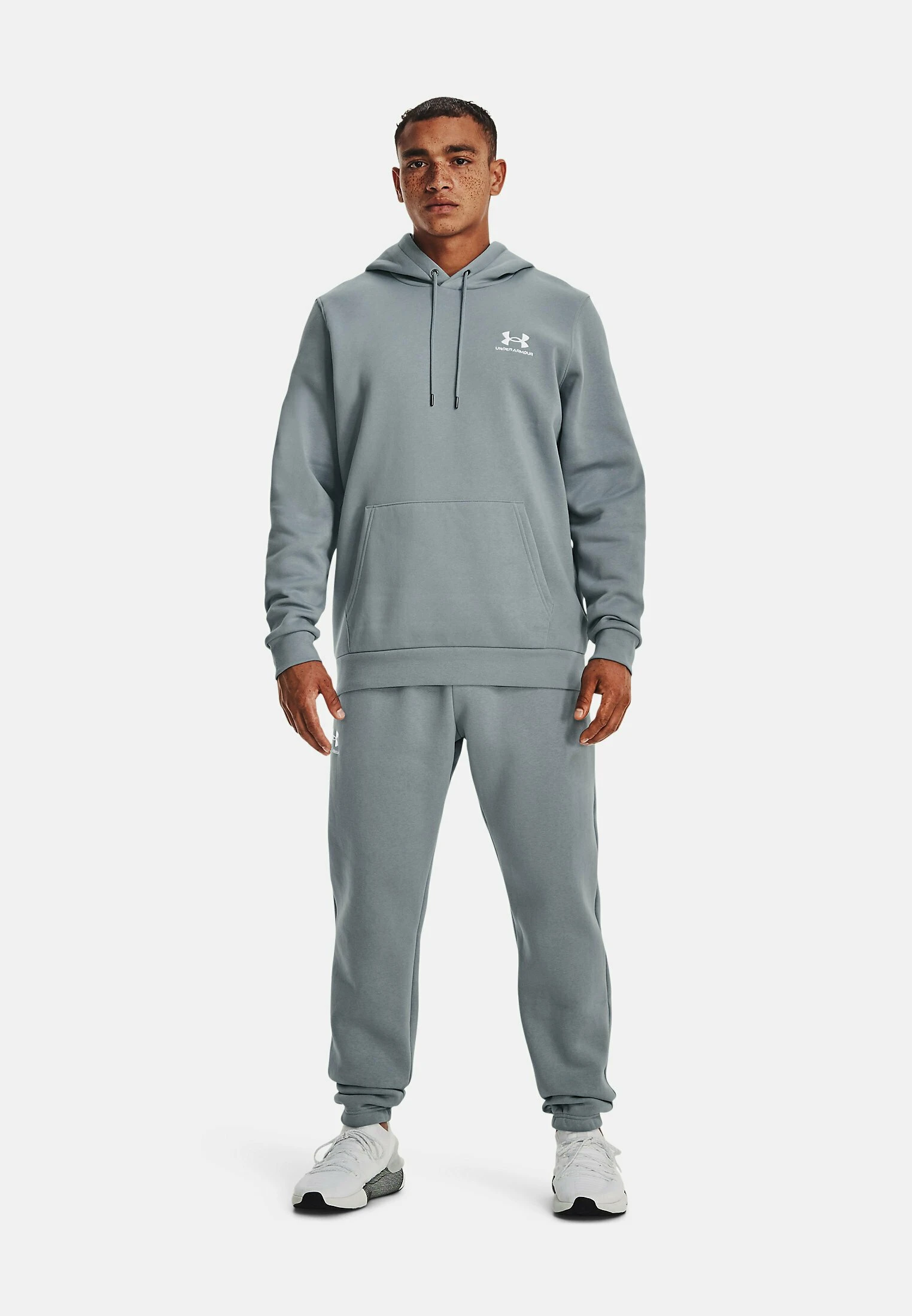 ESSENTIAL - Spodnie treningowe - harbor blue Under Armour ESSENTIAL - Spodnie Treningowe - Harbor Blue -Under Armour shop 231ef6a13a14461fab21d5265d91f224