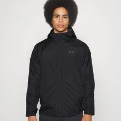 Under Armour CLOUDSTRIKE 2.0 - Kurtka Hardshell - Black/pitch Gray