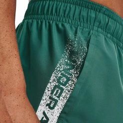Under Armour GRAPHIC - Krótkie Spodenki Sportowe - Coastal Teal -Under Armour shop 23c38ff672a24e7faea4506b181f8a28