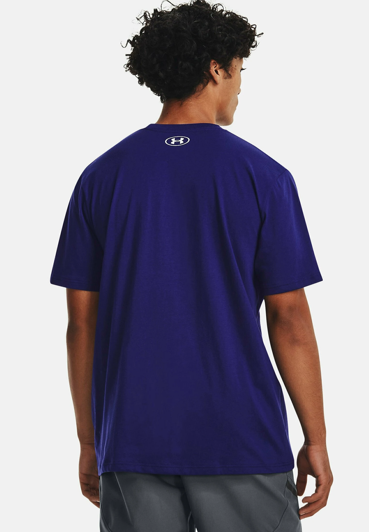 Under Armour ABC CAMO BOXED LOGO - T-shirt Z Nadrukiem - Sonar Blue 3 Under Armour ABC CAMO BOXED LOGO - T-shirt Z Nadrukiem - Sonar Blue - obrazek 3