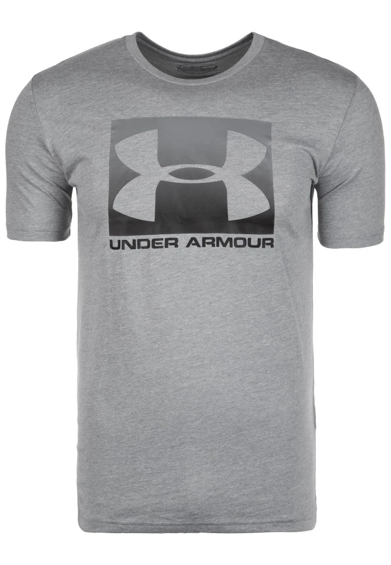 Under Armour BOXED STYLE - T-shirt Z Nadrukiem - Grey 4 Under Armour BOXED STYLE - T-shirt Z Nadrukiem - Grey - obrazek 4
