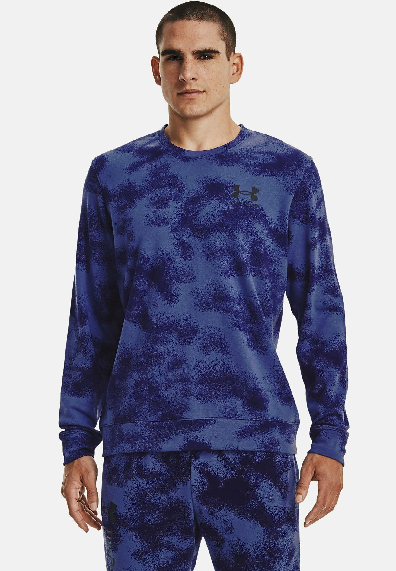 UA RIVAL TERRY NOV CREW - Bluza - sonar blue Under Armour UA RIVAL TERRY NOV CREW - Bluza - Sonar Blue -Under Armour shop 27d61494f90741488969d8c2580ef64a