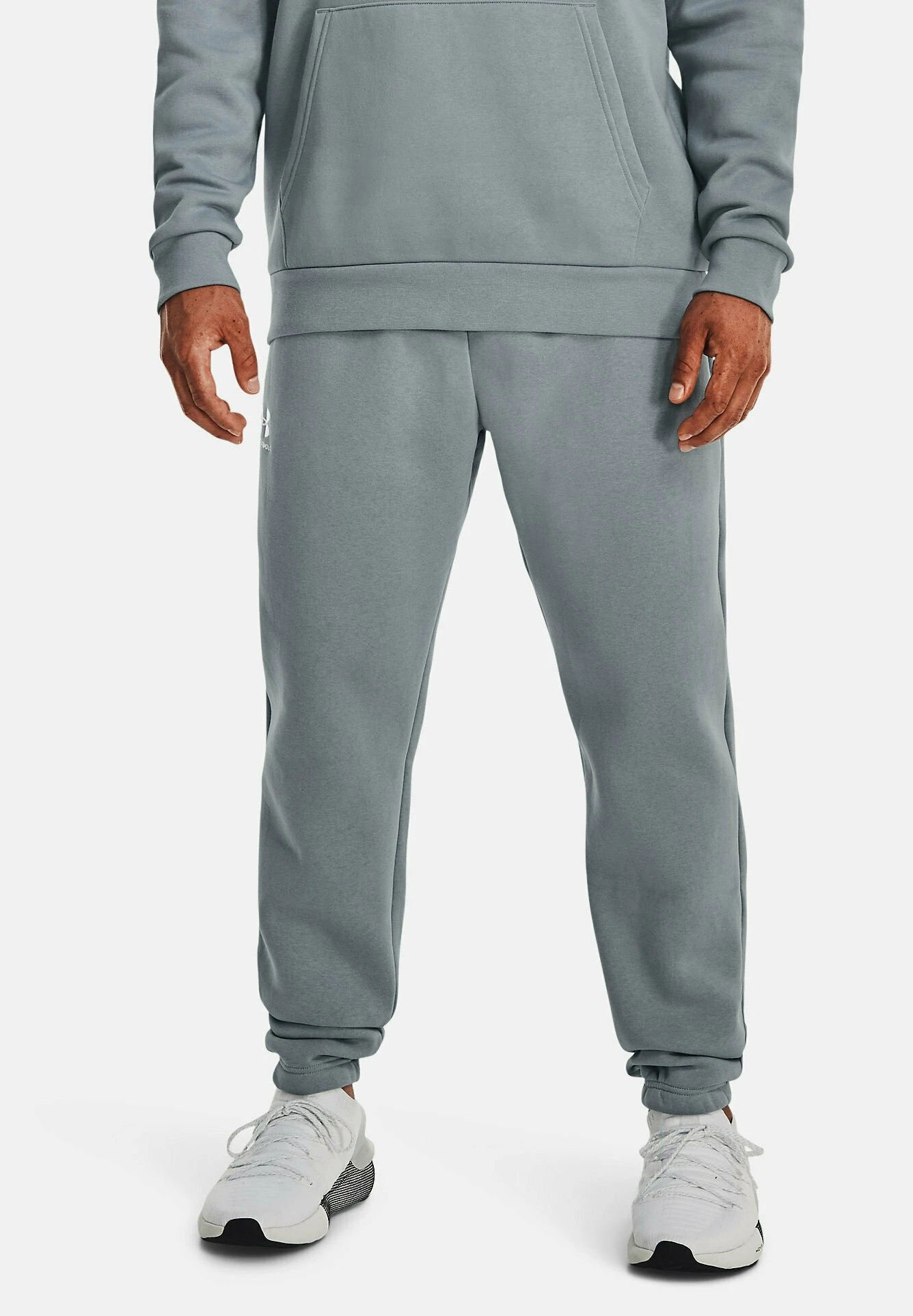 ESSENTIAL - Spodnie treningowe - harbor blue Under Armour ESSENTIAL - Spodnie Treningowe - Harbor Blue -Under Armour shop 28196e8513b34673b2d754e6ff009b19