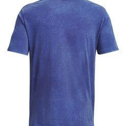 Under Armour SHORT SLEEVE GRAPH UA WASH TONAL SPORTSTYLE SS - T-shirt Z Nadrukiem - Sonar Blue Medium Heather 4 Under Armour SHORT SLEEVE GRAPH UA WASH TONAL SPORTSTYLE SS - T-shirt Z Nadrukiem - Sonar Blue Medium Heather -Under Armour shop 288b182b095444c482e06b6b9db88ffa
