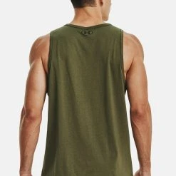 Under Armour SPORTSTYLE LOGO - Top - Green Black 2 Under Armour SPORTSTYLE LOGO - Top - Green Black -Under Armour shop 2ad95c1a030c480581353864acbaa914