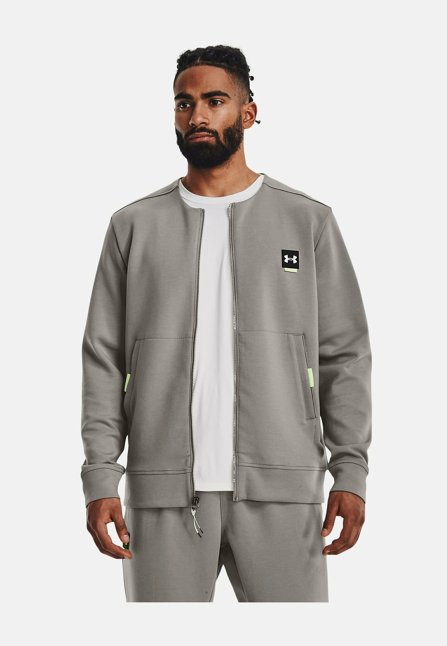 Bluza rozpinana - pewter Under Armour Bluza Rozpinana - Pewter -Under Armour shop 2b5a9f65123741af952428eacba6661f