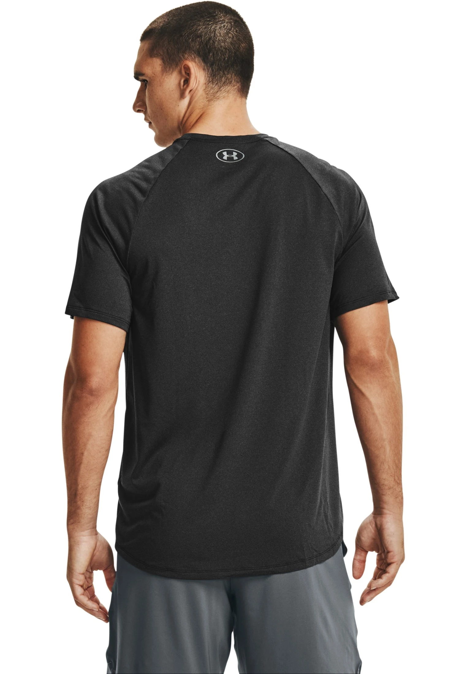 T-shirt z nadrukiem - black Under Armour T-shirt Z Nadrukiem - Black -Under Armour shop 2d0a11ee91de4e5ba5cbba3370aff5bd