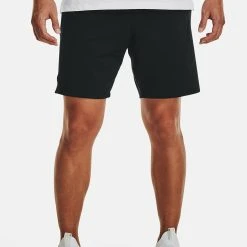 Under Armour MERIDIAN - Krótkie Spodenki Sportowe - Black