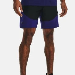 Under Armour UA UNSTOPPABLE HYBRID - Krótkie Spodenki Sportowe - Black