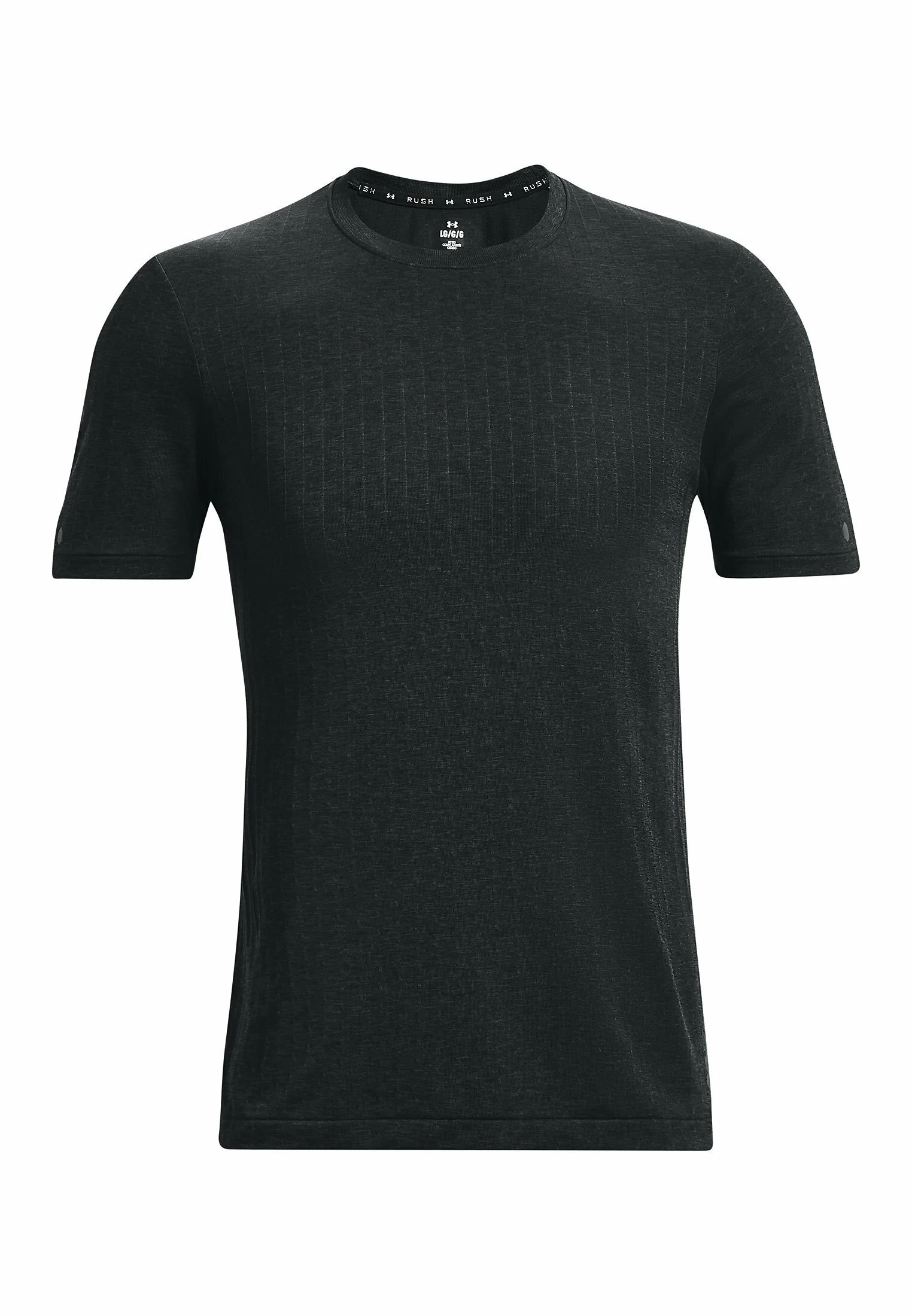 SHORT-SLEEVES RUSH SEAMLESS SS - T-shirt basic - black Under Armour SHORT-SLEEVES RUSH SEAMLESS SS - T-shirt Basic - Black -Under Armour shop 307f09b2f14b49429de6ba9a7a1aadb3