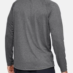 Under Armour TECH ZIP - Bluzka Z Długim Rękawem - Carbon Heather -Under Armour shop 3086aca4d9ba41d6bfe1c19418810b97
