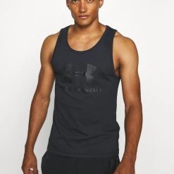 Under Armour SPORTSTYLE LOGO - Top - Black