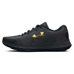 Under Armour VISUAL CUSHIONING UA CHARGED ROGUE 3 - Obuwie Do Biegania Treningowe - Black