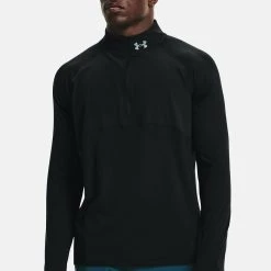 Under Armour QUALIFIER RUN - Bluza - Black