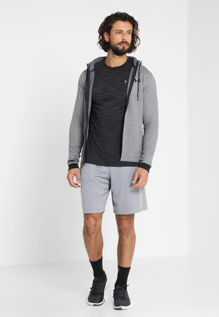 UA TECH GRAPHIC - Krótkie spodenki sportowe - steel/black Under Armour UA TECH GRAPHIC - Krótkie Spodenki Sportowe - Steel/black -Under Armour shop 381355cf41ef4263b5ec74718b2ed425