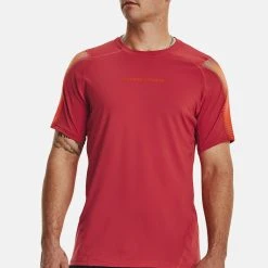 Under Armour SHORT-SLEEVES HG NOV - T-shirt Z Nadrukiem - Chakra